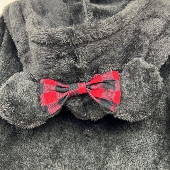 Disney Jumping beans full zip hooded Minnie Mouse jacket with ears and bow NWOT - Picture 10 of 11